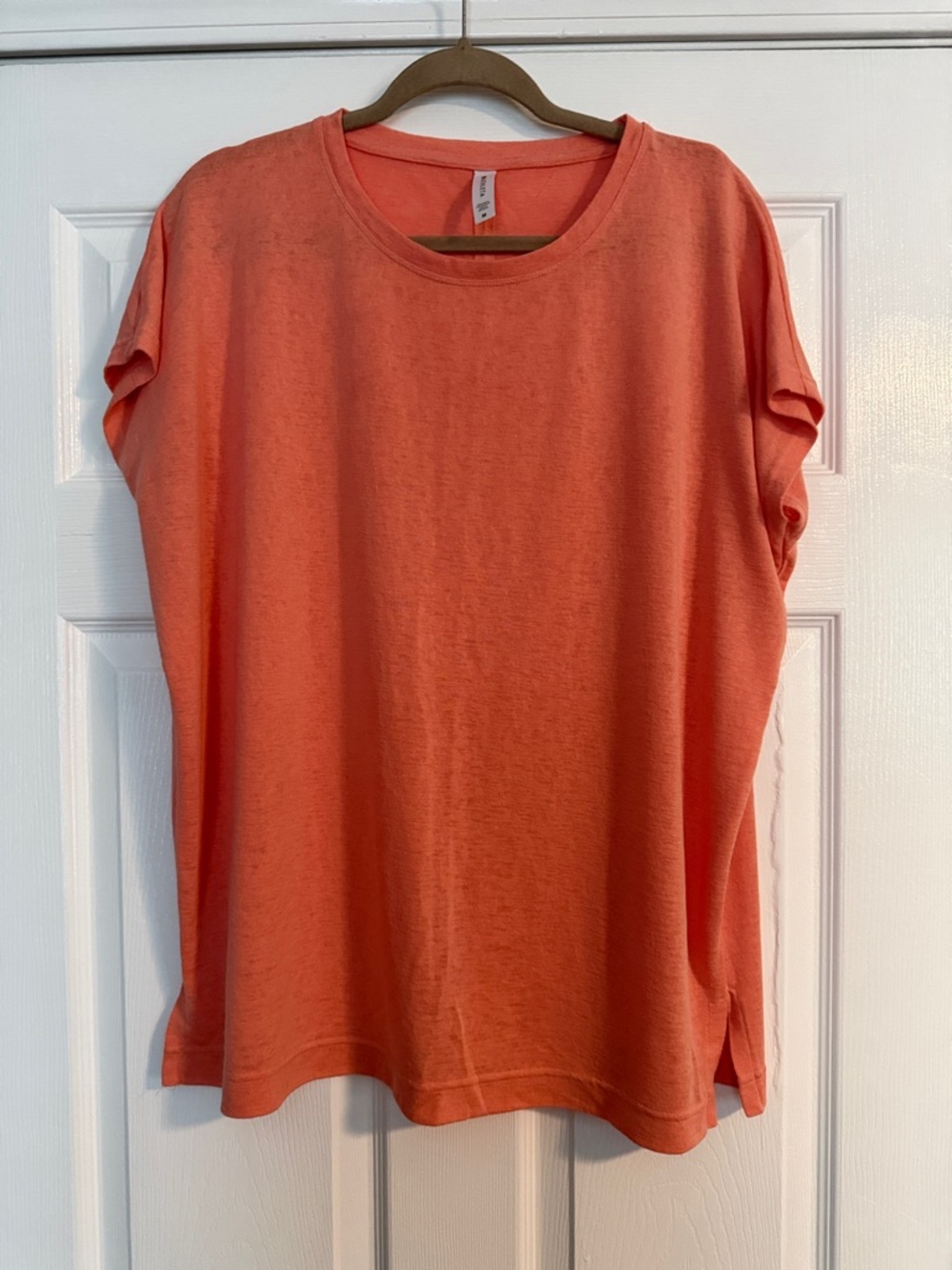 Classic Relaxed Women’s Tee - Coral Orange